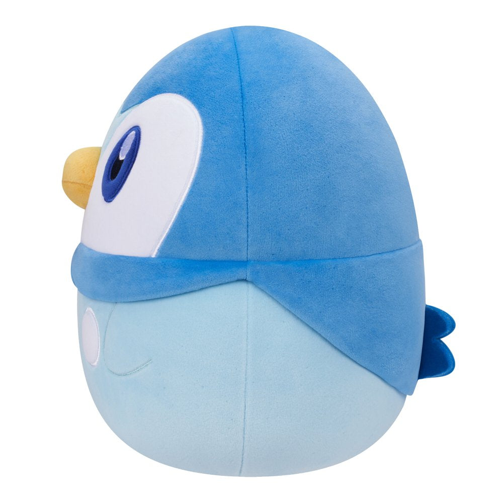 Squishmallows Pokemon 10 inch Piplup Plush - Ultrasoft Childs Stuffed Plush Toy