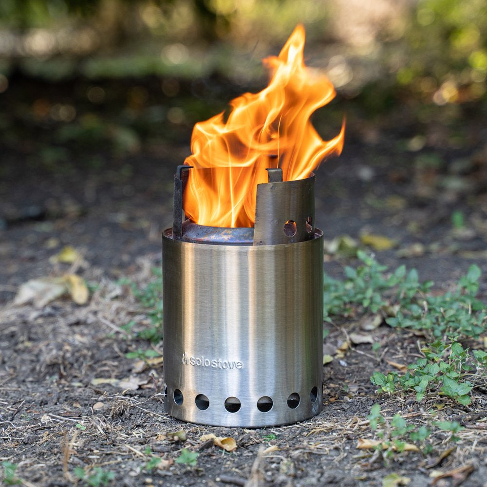 Solo Stove Titan Portable Outdoor Wood Burning Camping Backpacking Camp Stove