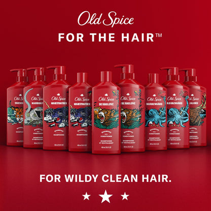 Old Spice Hair Style Nightpanther Holiday Pack with Shampoo, Body Wash, and Hair Putty