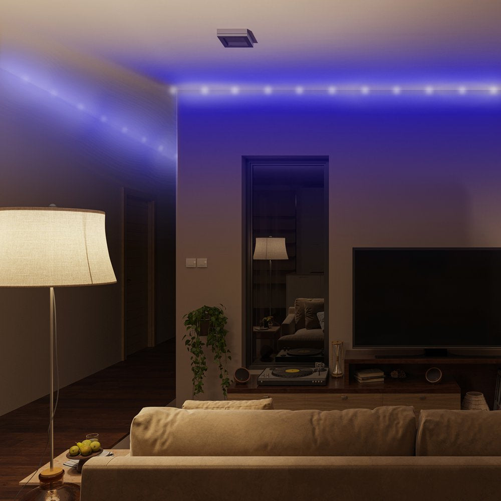 Monster LED 100ft Multicolor Light Strip, Indoor Locations, Bedrooms, Remote Control