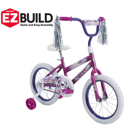 Huffy 16 in. Sea Star Kids Bike for Girls Ages 4 and up, Child, Metallic Purple