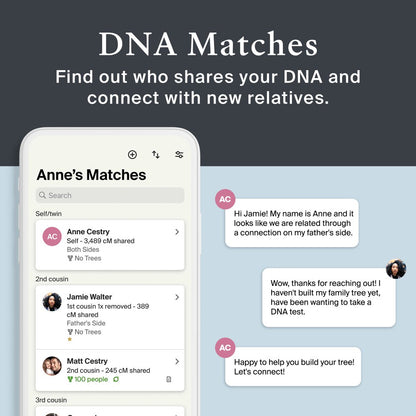 AncestryDNA Genetic Test Kit: Personalized Genetic Results, DNA Ethnicity Test, Complete DNA Test