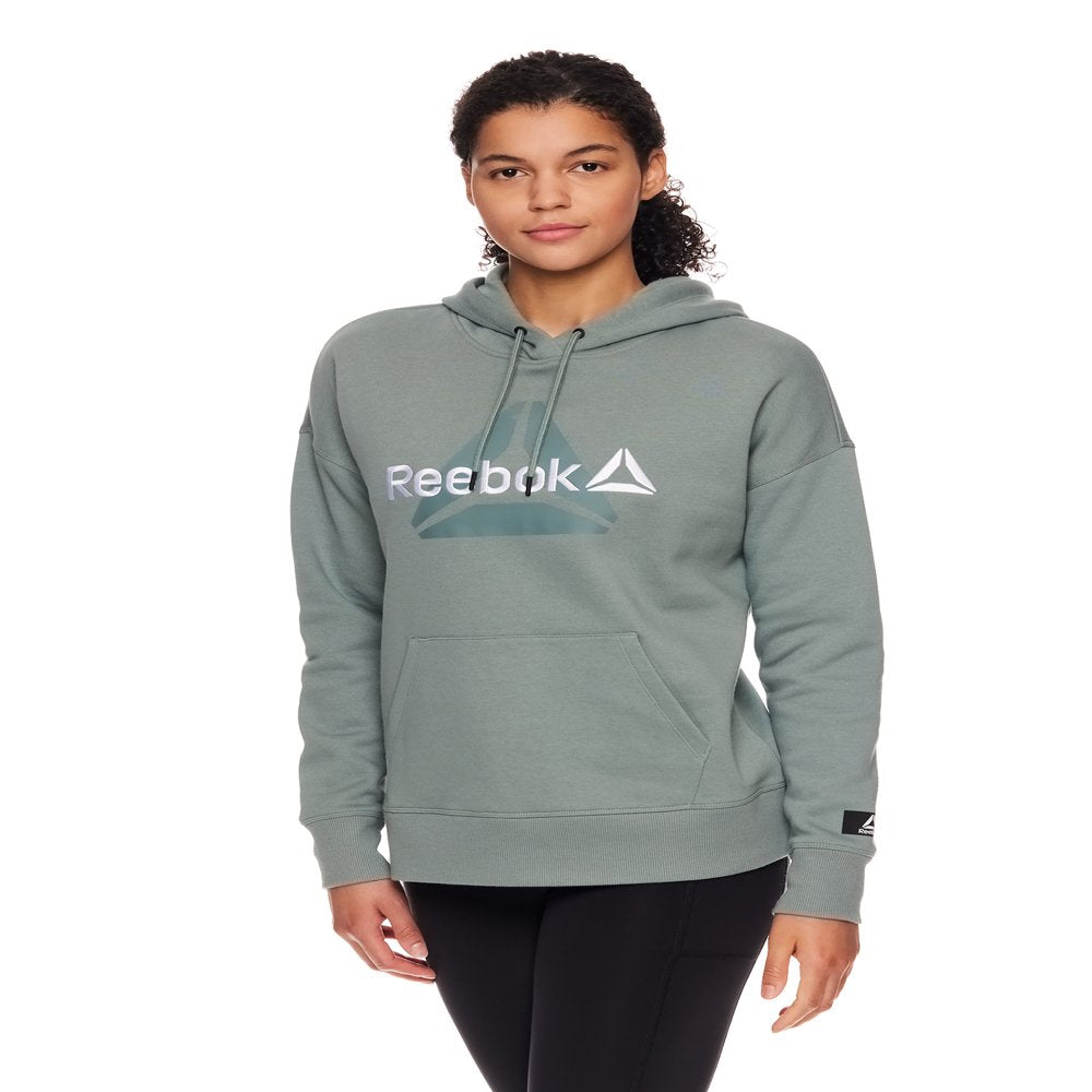 Reebok Women's Fleece Warm-Up Hoodie, Sizes XS-XXXL