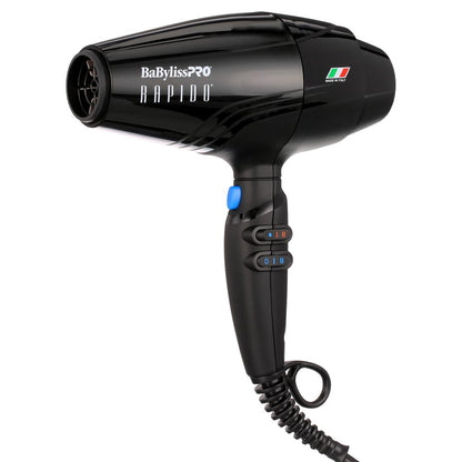 BaBylissPRO Ferrari Rapido Hair Dryer 2000 Watts +Travel Pouch