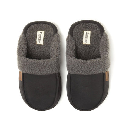 Dearfoams Cozy Comfort Men's Microsuede Moc Toe Scuff Slippers