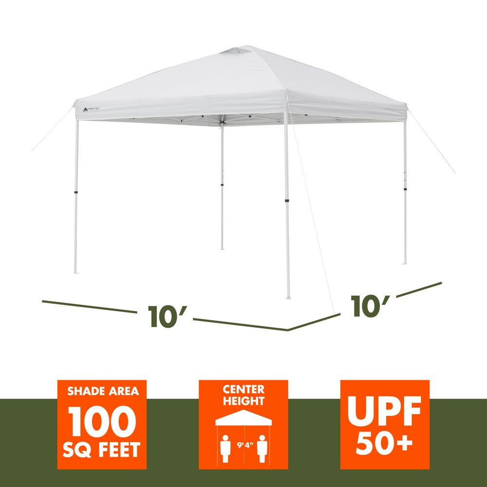  10' x 10' Simple Push® Straight Leg Instant Canopy (100 Sq. ft.)