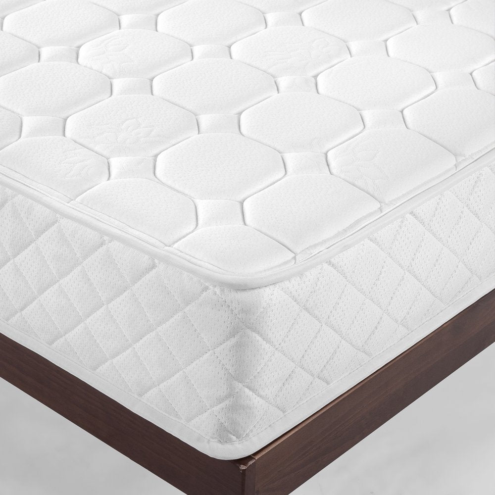 Zinus 8" Quilted Hybrid of Comfort Foam and Pocket Spring Mattress, Full