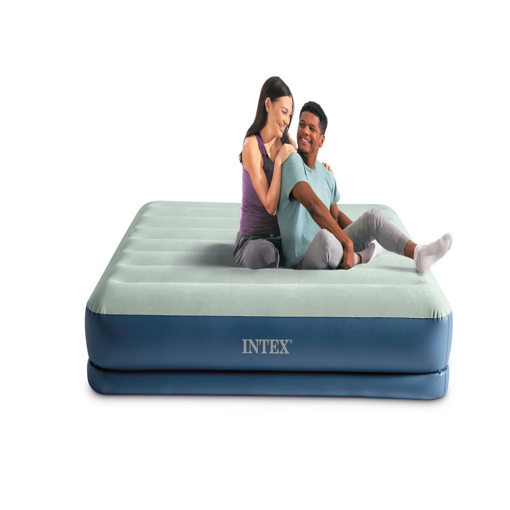 Intex 15" Prestige Airbed with Built-in USB Powered Pump - QUEEN