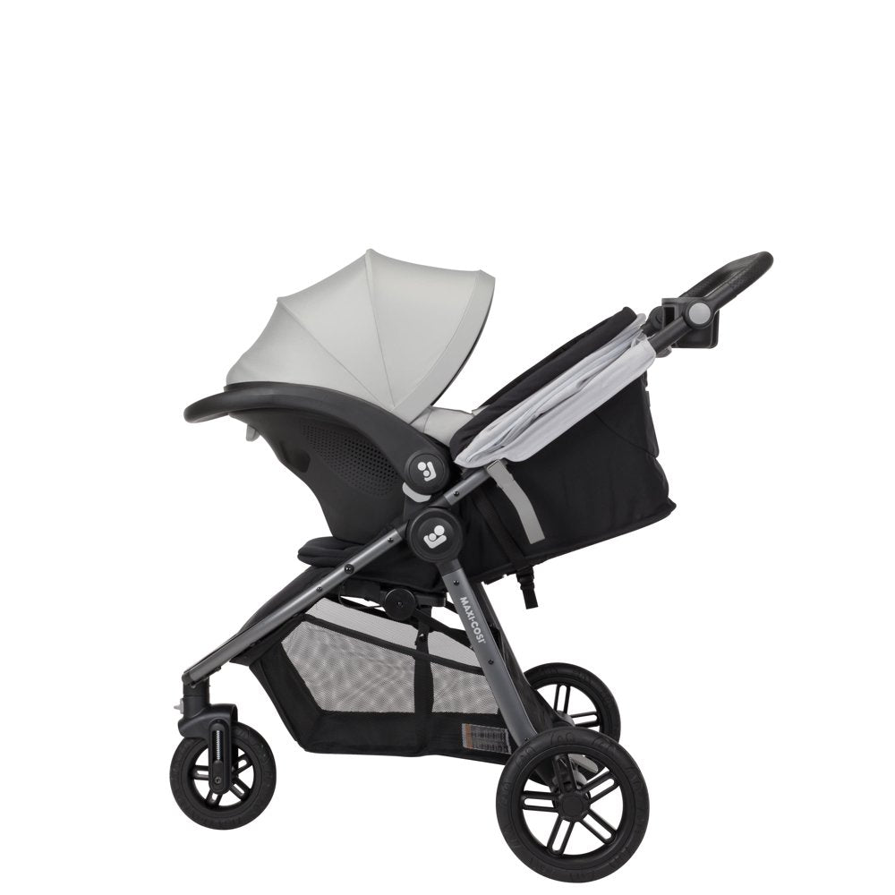 Maxi-Cosi Gia XP Luxe 3-Wheel Travel System, Midnight Moon, Infant