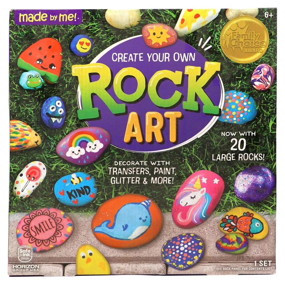  Create Your Own Rock Art, Boys and Girls, Child, Ages 6+