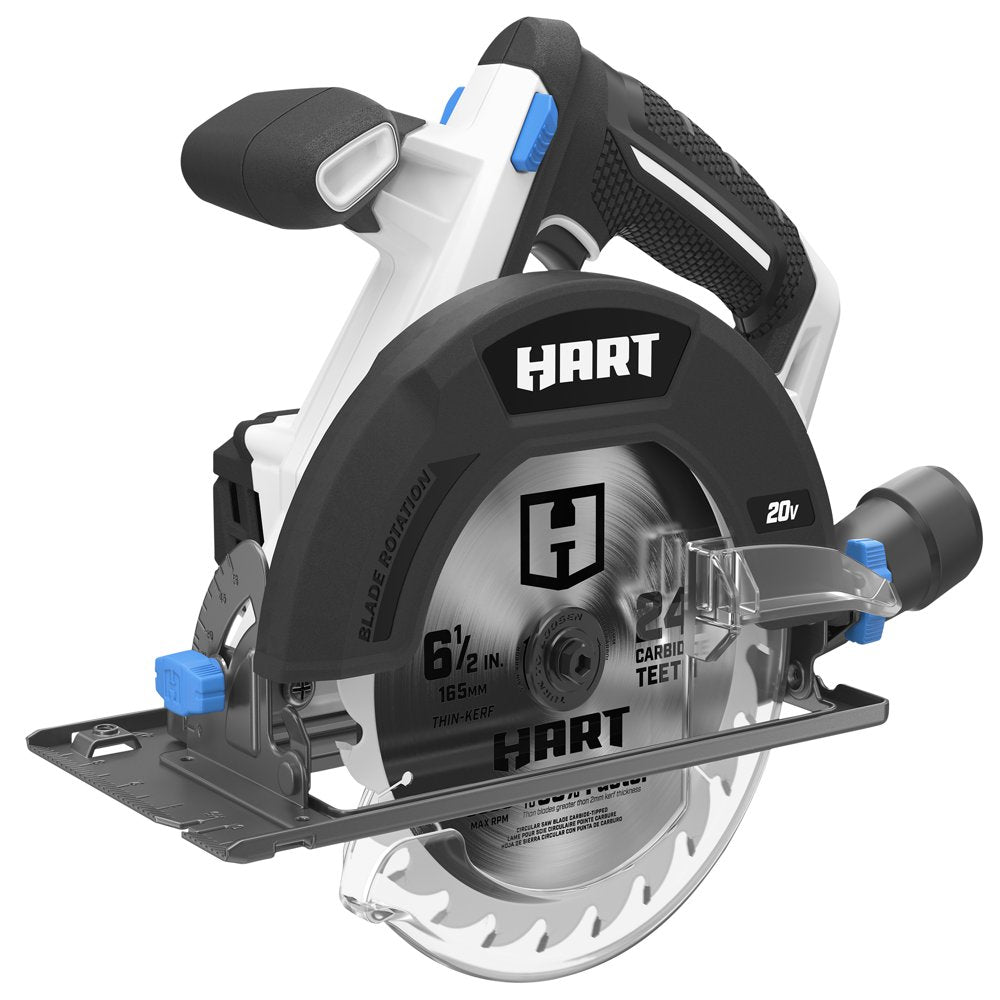 20-Volt Cordless 6 1/2-inch Circular Saw Kit (1) 20-Volt 4.0Ah Lithium-Ion Battery