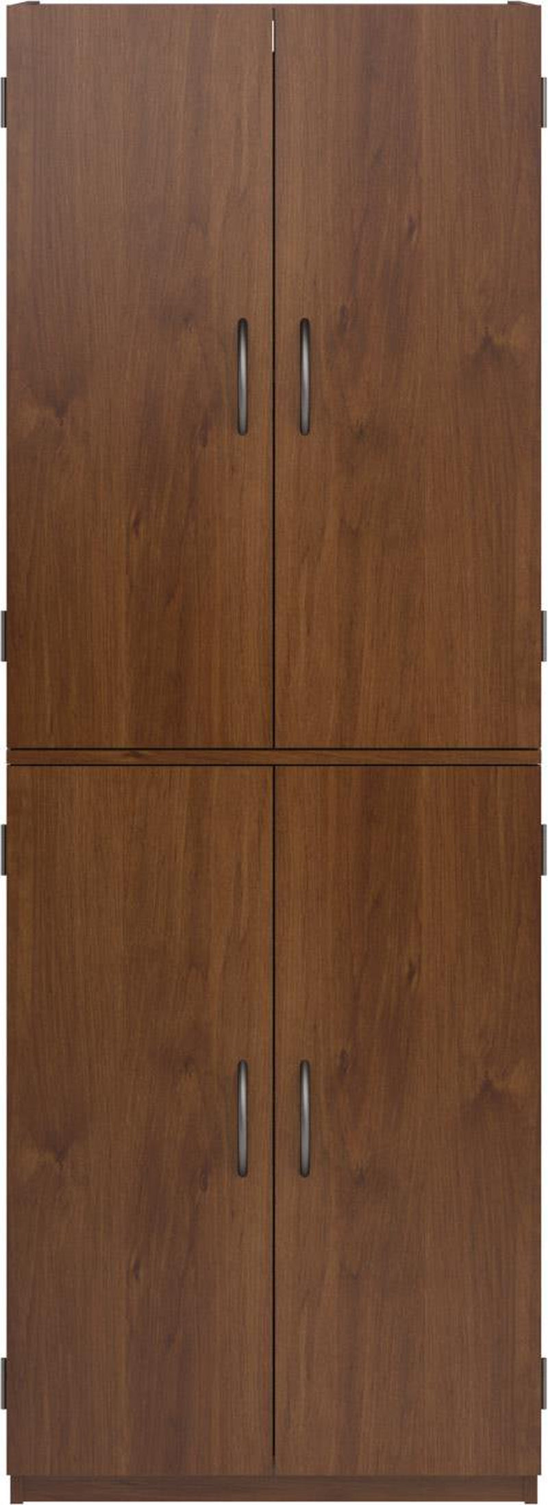 Mainstays 4-Door 5' Storage Cabinet, Espresso