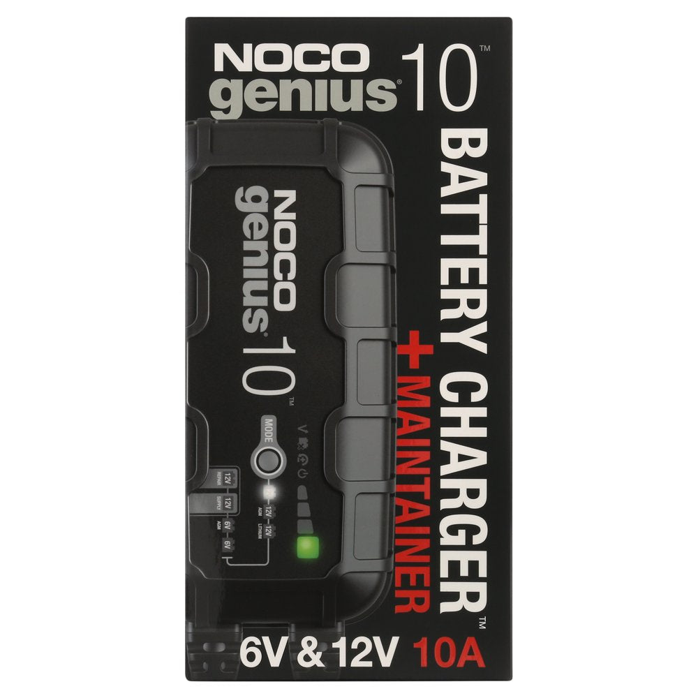 NOCO GENIUS10 6V/12V 10A Smart Battery Charger and Maintainer