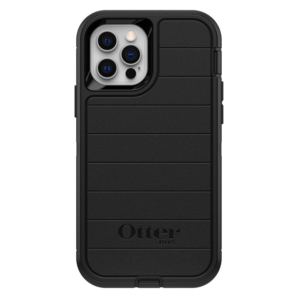 OtterBox Defender Series Pro Phone Case for Apple iPhone 12, iPhone 12 Pro - Black