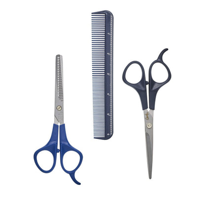 Goody New Style Kit, Hair Cutting Shears, Thinning Shears and Comb, 3 Pieces