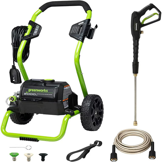 Greenworks 2000 PSI 1.1 GPM Cold Water Electric Pressure Washer