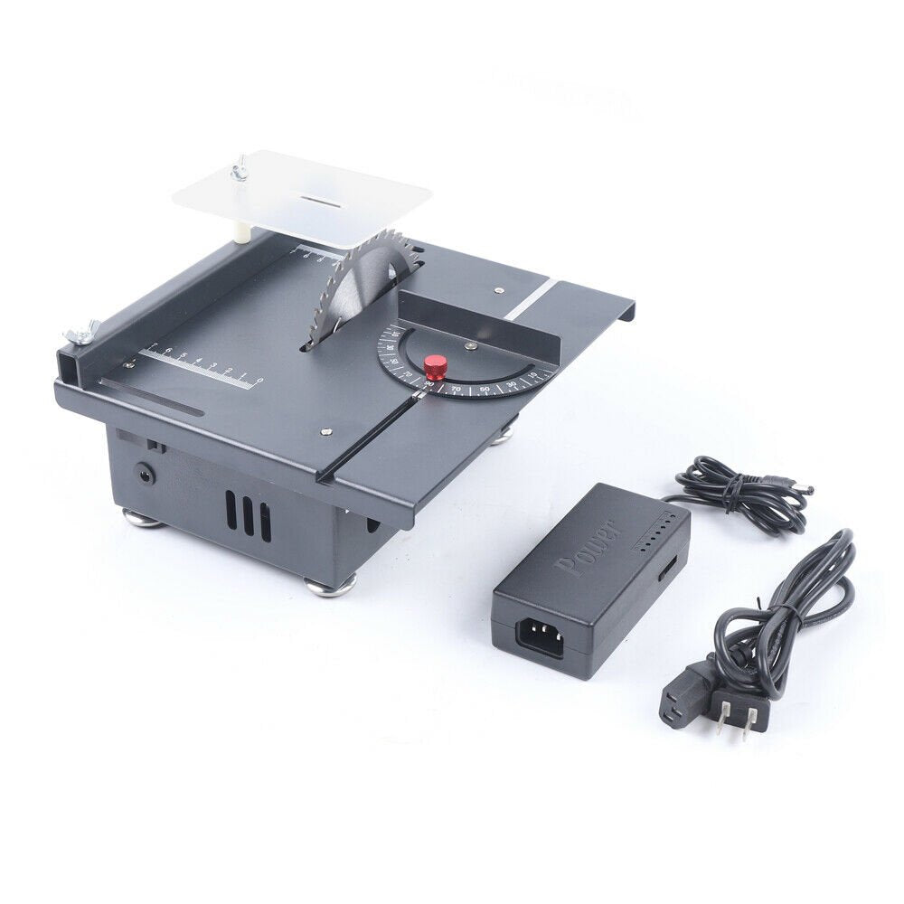  Electric Mini Table Saw Woodworking Bench Saw Cutting DIY Machine 100W 40mm