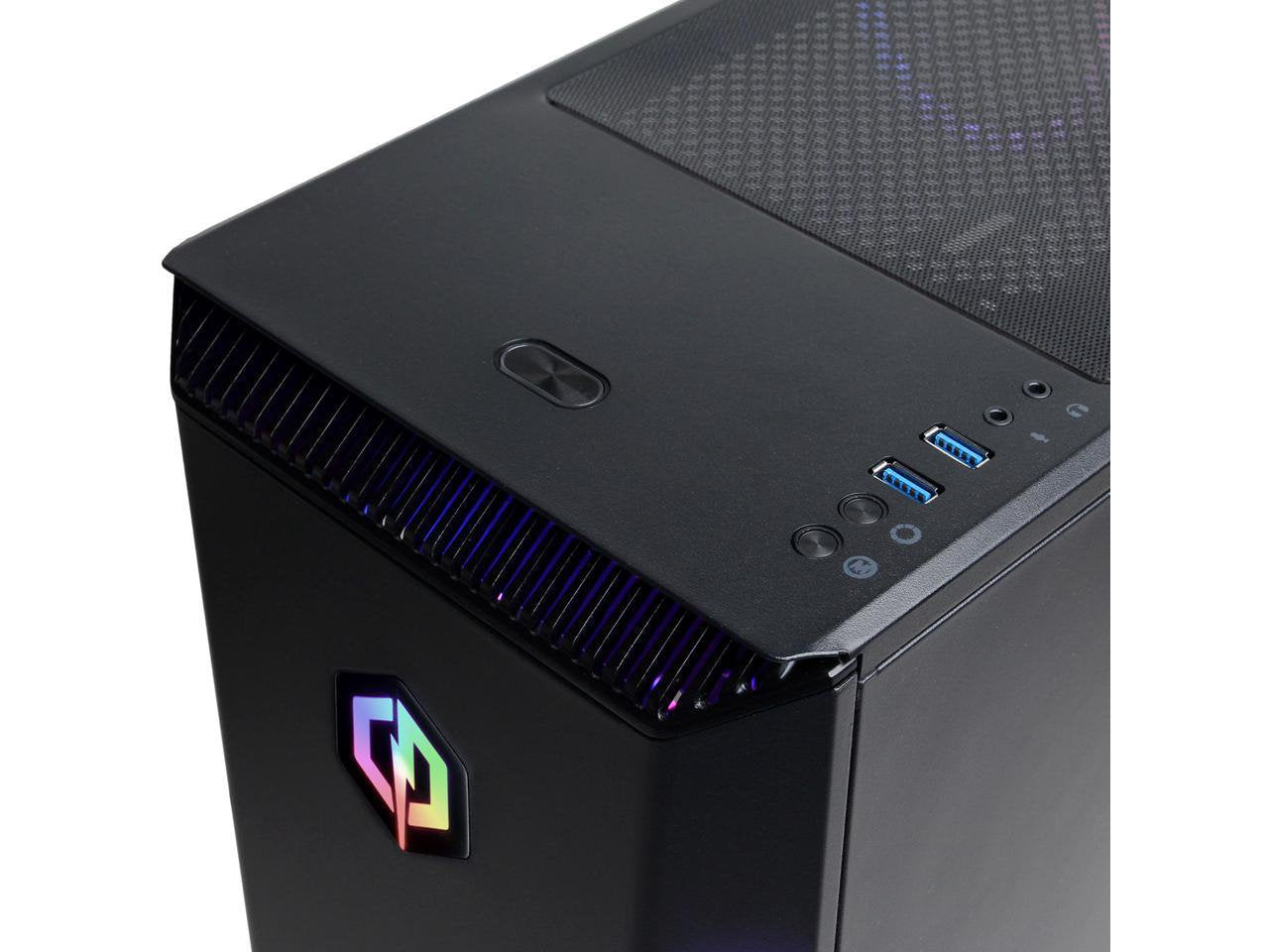 CyberpowerPC Gaming Desktop Gamer Xtreme GX60340 Intel Core i5 12th Gen 12400F (2.50GHz) 8GB DDR4 500 GB PCIe SSD NVIDIA GeForce RTX 3060 Windows 11 Home 64-bit