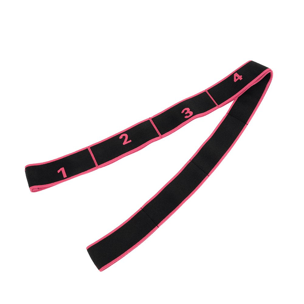 Nylon Yoga Belt,Resistance Band Elastic Band Reusable Stretchable Exercise Workout Band Home Gym Sports Belt for Yoga Pilates Squat Gymnastics