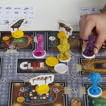 Classic Clue Junior Board Game, for Kids Ages 5 and up, 2 to 6 Players