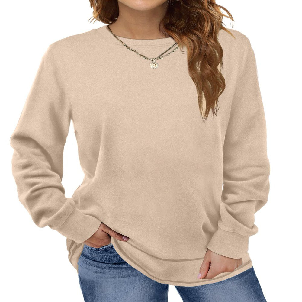 Fantaslook Sweatshirts for Women Crewneck Casual Long Sleeve Shirts Tunic Tops