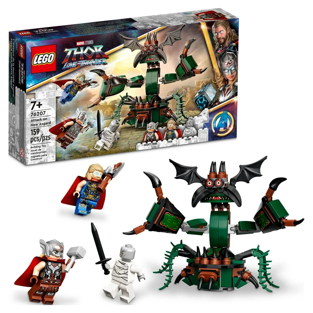 LEGO Marvel Attack on New Asgard, Thor Buildable Toy 76207