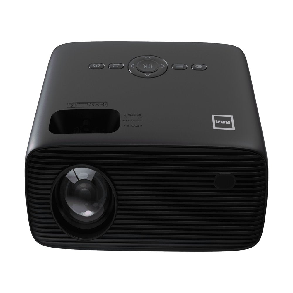 RCA, 1080P LCD Home Theater Projector, 2 lb, Black, RPJ280