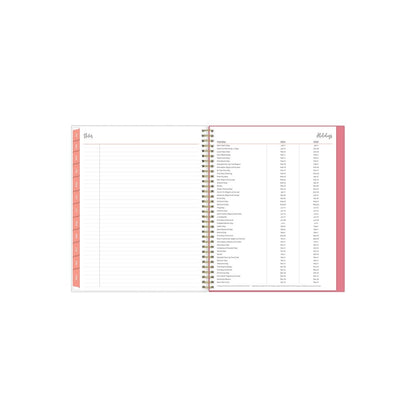 2024 Weekly Monthly Planner, 8.5x11, by Blue Sky, Fly By