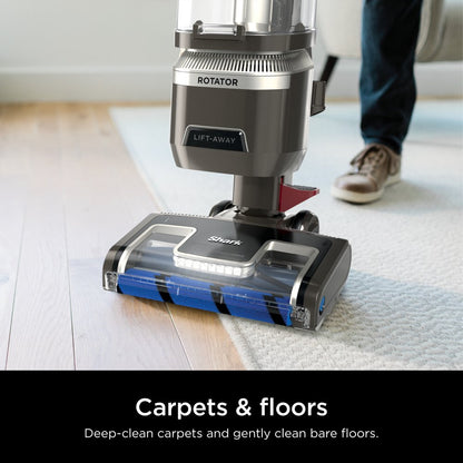 Shark® Rotator® Lift-Away® Upright Vacuum with DuoClean® PowerFins® and Self-Cleaning Brushroll, LA500WM