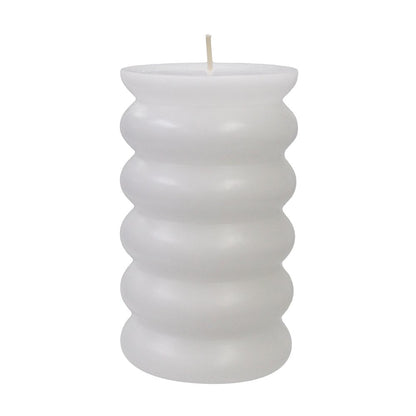 Better Homes & Gardens Unscented Bubble Pillar Candle, 3x5 inches, Pink