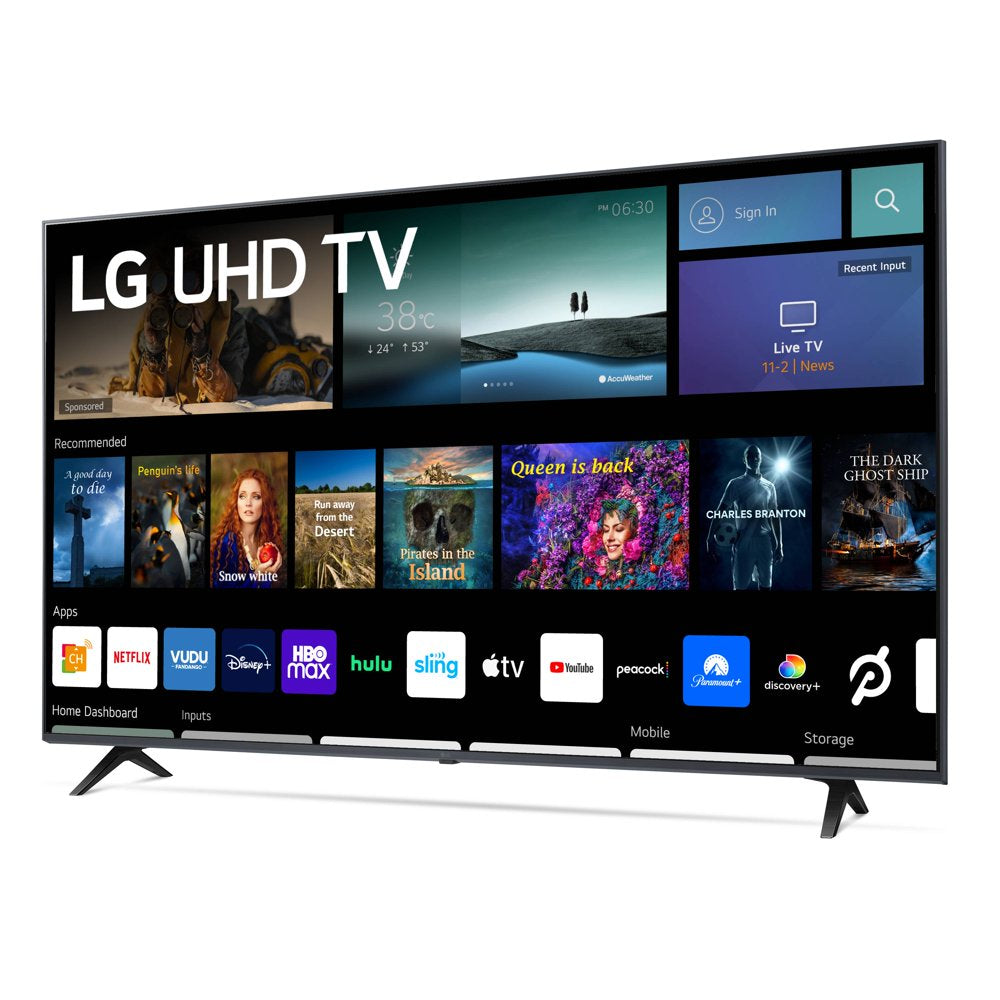 LG 55" Class 4K UHD 2160P Webos Smart TV - 55UQ7070ZUE