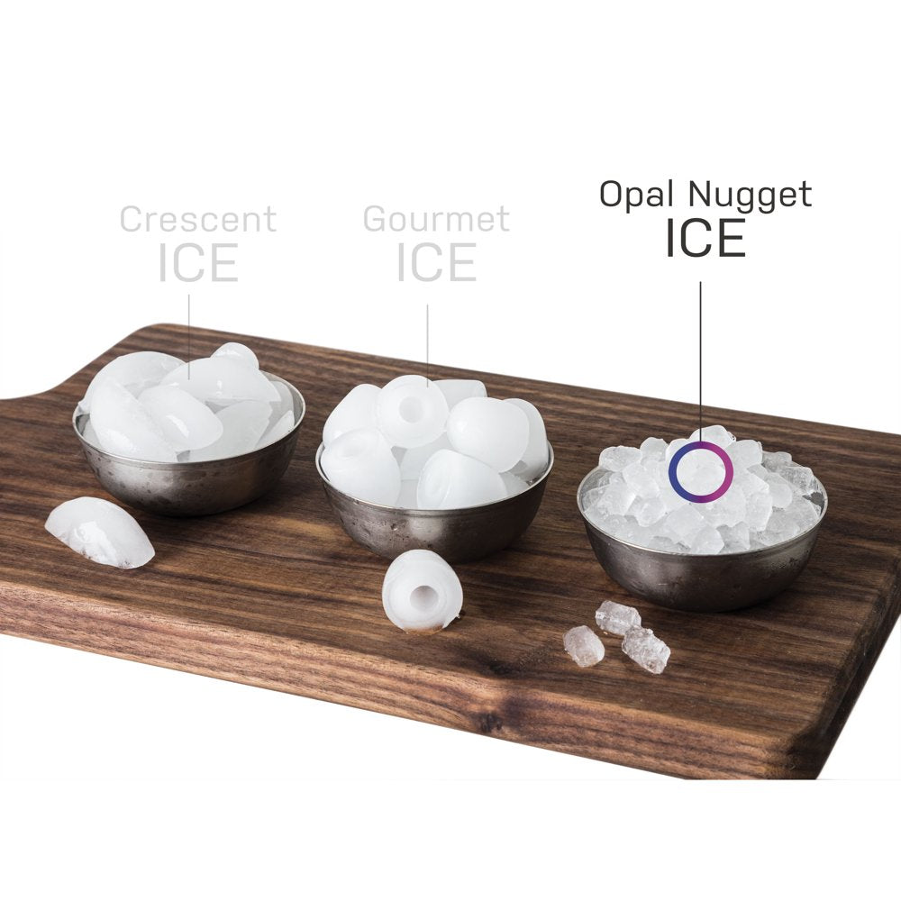 GE Profile™ Opal™ Nugget Ice Maker with Side Tank, Countertop Icemaker, Stainless Steel