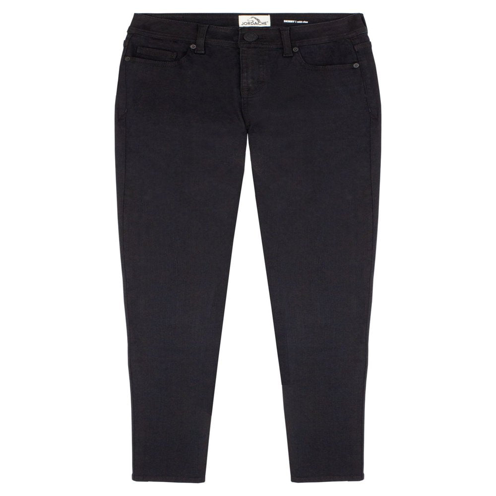 Jordache Women's Mid Rise Skinny Jeans