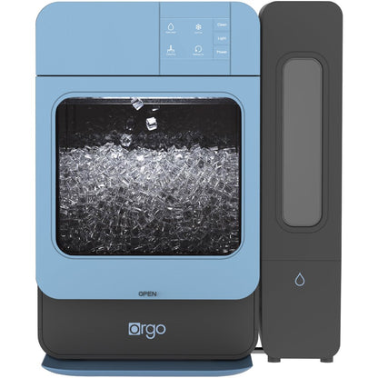 Orgo Products The Sonic Countertop Ice Maker, Nugget Ice Type, Blue