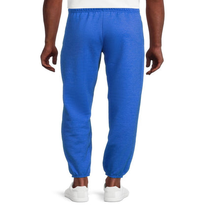 Athletic Works Men's Fleece Elastic Bottom Sweatpants, Sizes S-4XL