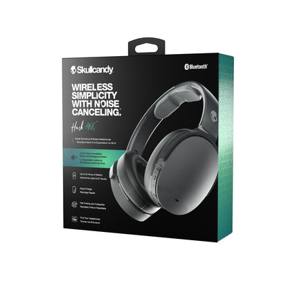 Skullcandy Hesh ANC Noise Canceling on-Ear Wireless Headphones, True Black