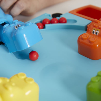 Hungry Hungry Hippos Family Classic Game, Board and Accessories