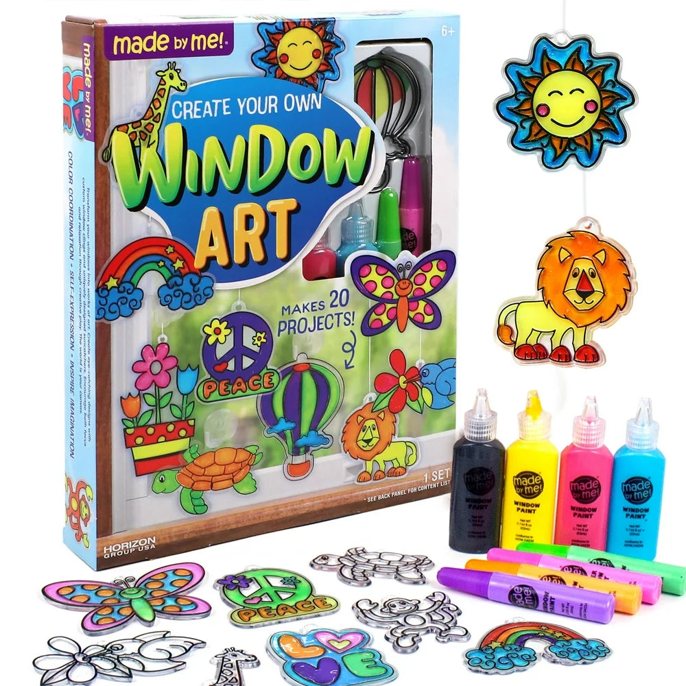  Create Your Own Window Art, Art & Craft Kits, Child, Ages 6+