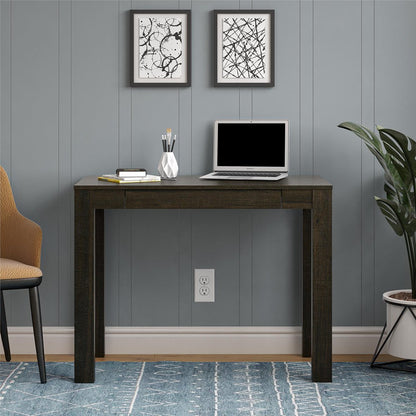 Mainstays Parsons Office Living Room Desk, Espresso Finish