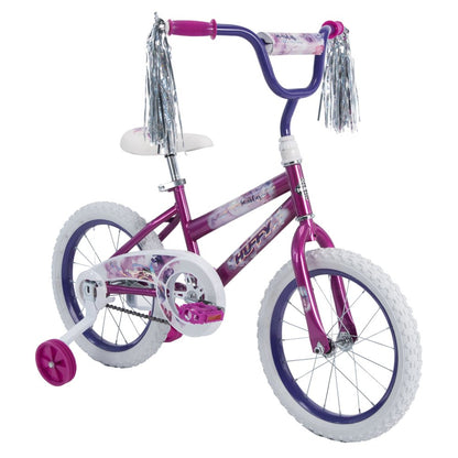 Huffy 16 in. Sea Star Kids Bike for Girls Ages 4 and up, Child, Metallic Purple