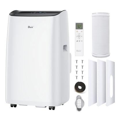 Duracomfort Portable Air Conditioners, 14000 BTU, Dehumidifier, Cooling Fan, Remote Control, 450 Sq. Ft