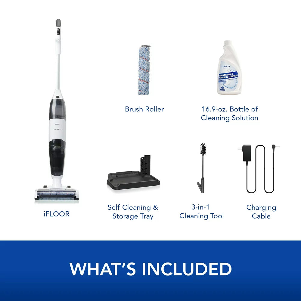 Tineco iFLOOR Cordless Wet/Dry Vacuum Cleaner and Hard Floor Washer