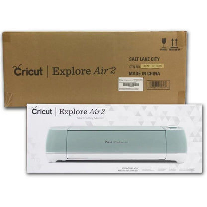 Cricut Explore Air 2 Machine Bundle - Beginner Guide, Tool Kit, Vinyl Pack, Designs & Project Inspiration