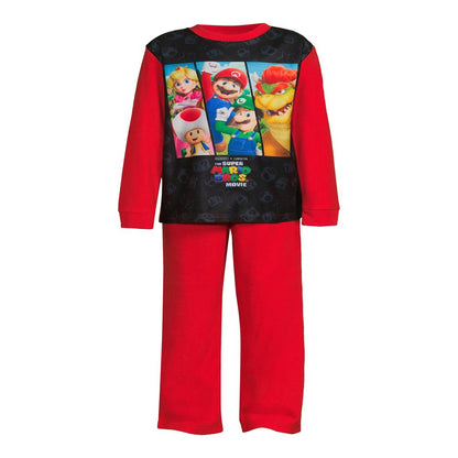 Boys Licensed Character Long Sleeve Top and Pants, 2-Piece Sleet Set, Sizes 4-12