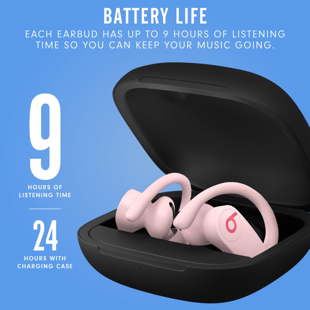 Powerbeats Pro Totally Wireless Earphones with Apple H1 Headphone Chip - Cloud Pink