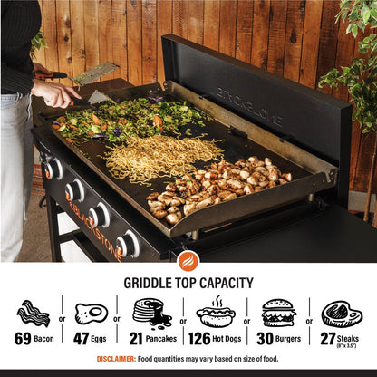 Blackstone 4-Burner 36" Griddle Cooking Station with Hard Cover