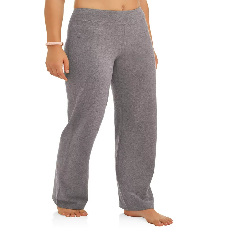 Athletic Works Women's Dri More Core Athleisure Bootcut Yoga Pants, 32" Inseam for Regular and Petite