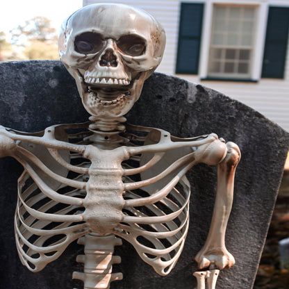 60" Posable Skeleton Halloween Decoration