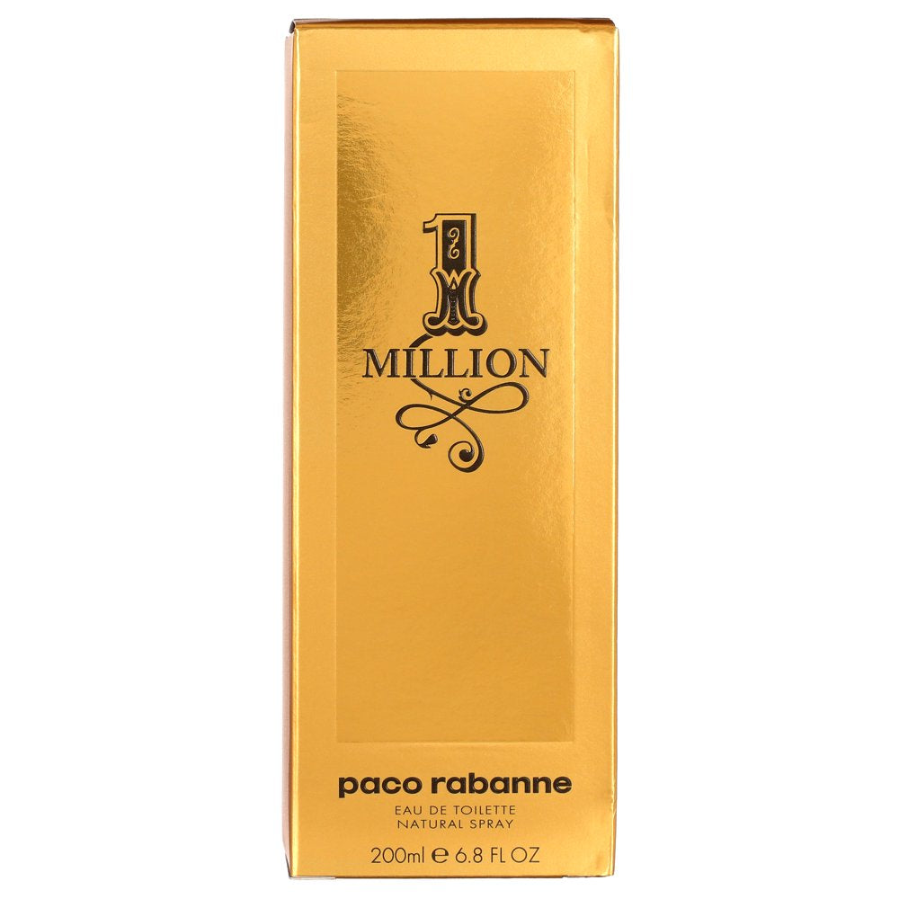 Paco Rabanne 1 Million Eau De Toilette Spray, Cologne for Men, 6.8 oz