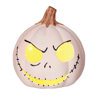 The Nightmare Before Christmas 6in Jack Skellington Light-Up Halloween Pumpkin